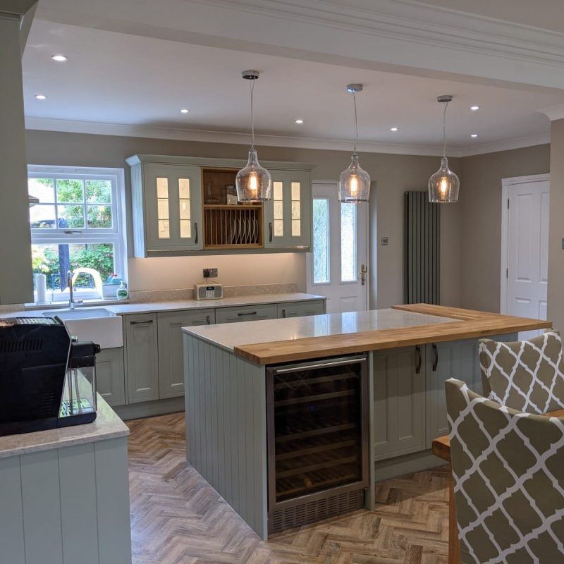 Image gallery 7 sage green kitchen fitted